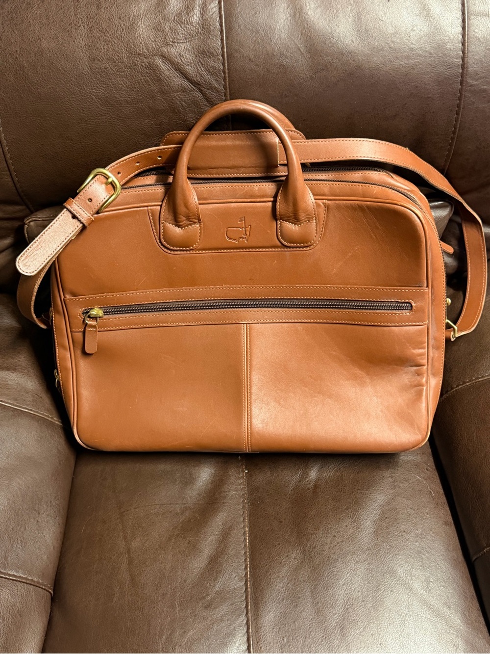 Augusta National members bag Brown